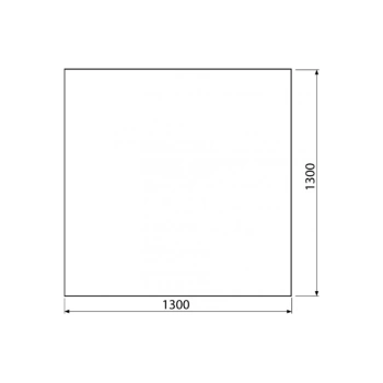 Гидроизоляция для душевого трапа Alcaplast AIZ3 1300x1300 мм