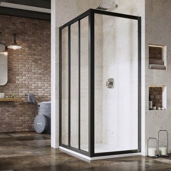 Душевая стенка Ravak Supernova 940403R2Z1 черная