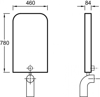 Система инсталляции для унитазов Jacob Delafon E4315-NF серый