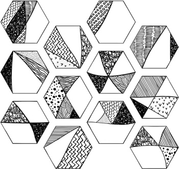 Керамогранит Comic Hexa 23,2x26,7