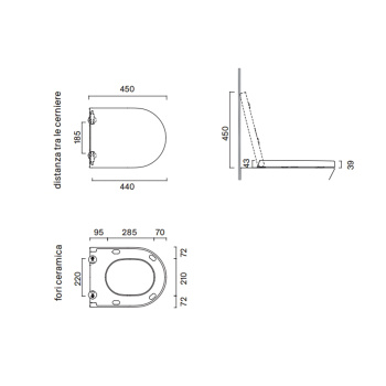 Сиденье для унитаза Catalano Sfera/Zero с микролифтом, белый глянцевый 551100001
