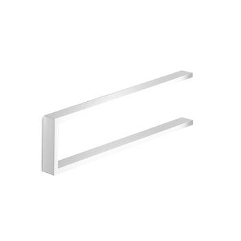 3SC SK Полотенцедержатель U-образный, плечо 35см, цвет: белый матовый SK29BO