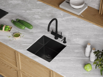 Смеситель для кухни Omoikiri Akita GB графит 4994354