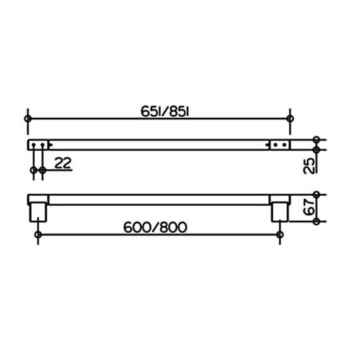 Полотенцедержатель Keuco Plan 14901370600 черный