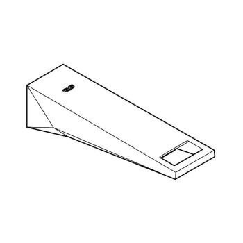 Излив для ванны GROHE Allure Brilliant, настенный, хром 13299000