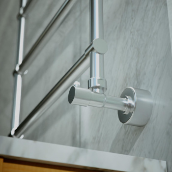 Полотенцесушитель водяной Margaroli Sole 4424704(26)SC 72x54 хром