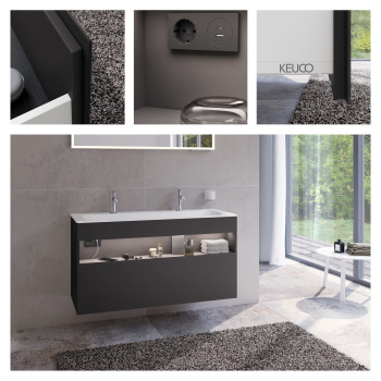 Тумба под раковину Keuco Stageline 120 32882970100 вулканит