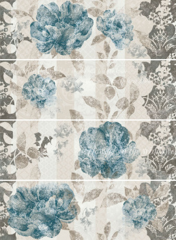 Плитка AB2601 8Y2N TEMPERA-4 TURQUESA 75x25