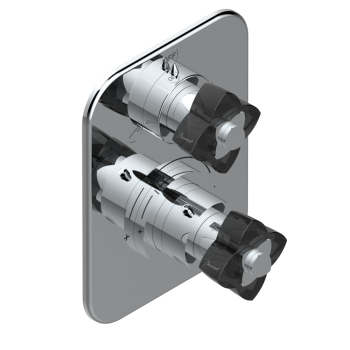 Смеситель для душа THG Petale De Cristal Noir U6D-A02-5500BE хром