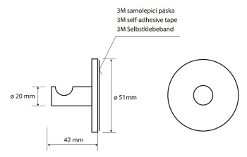 Крючок Bemeta Omega 104206262