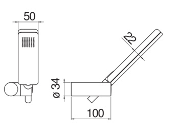 Душевой набор Nobili AD146/25CR