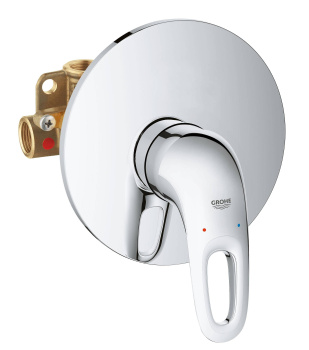 Смеситель для душа GROHE Eurostyle new внешняя и встраиваемая части, хром 33635003