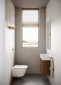 Раковина 50×25 Catalano Premium с 1 отверстием Nero satinato 0220521022