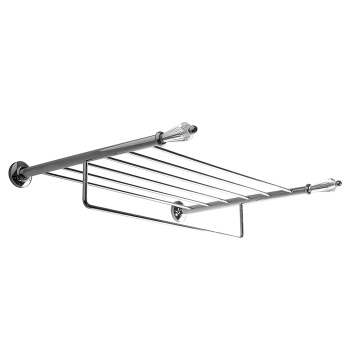 3SC Boheme Полочка 50х40см, с полотенцедержателем , цвет: хром BO99SL