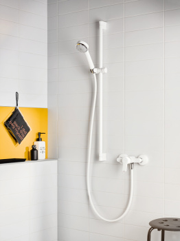 Смеситель для душа Kludi Pure&Easy 378419165 двухцветный