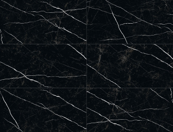 Плитка Staro Palacio Nero Marquina 60x120 High Gloss м2