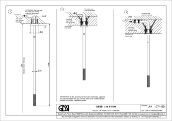 Излив потолочный Gessi Gessi316 54199.239 Steel Brushed