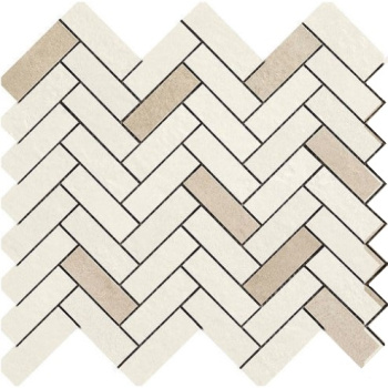 Мозаика R06A Terracruda Mosaico Degrade Sabbia/Luce 33.2*128.8