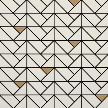 Мозаика M3J8 Eclettica Cream Mosaico Bronze 40x40