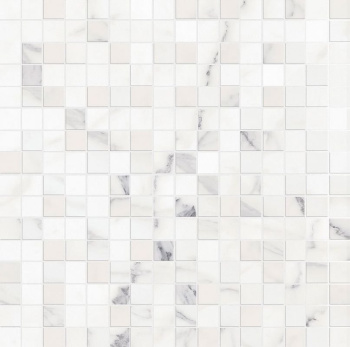 Мозаика M8H3 Allmarble Wall Statuario Mosaico Lux 40х40