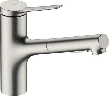 Смеситель для кухни HANSGROHE Zesis M33 74803800 - сталь