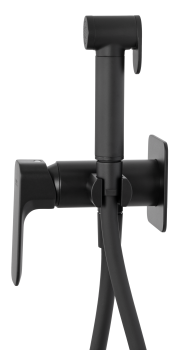 Гигиенический душ Daniel Tiara TA645BP4DC15 чёрный матовый