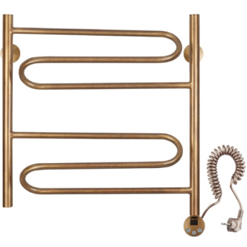 Полотенцесушитель электрический Secado Валенсия 1 4603777464462 60х53 правый бронза