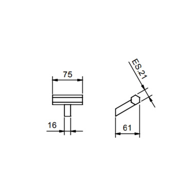 Крючок Fantini Venezia хром 94 02 7808