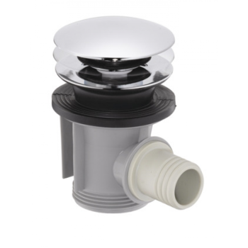 Донный клапан, Hansgrohe, для ванны, хром