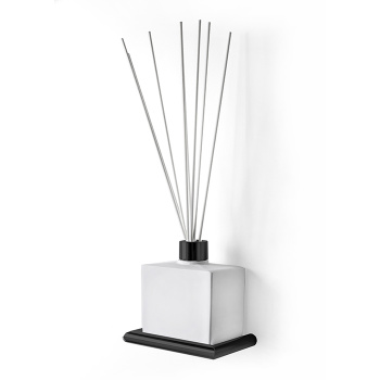 3SC Guy Ароматический диффузор подвесной, композит Solid Surface, цвет: белый матовый/черный матовый GU01PRNO
