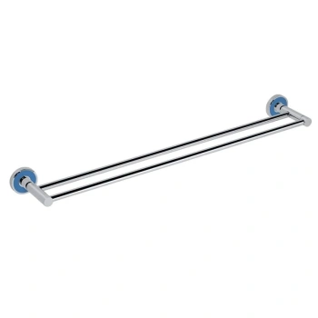 Полотенцедержатель двойной Bemeta Trend-I 104104058d синий