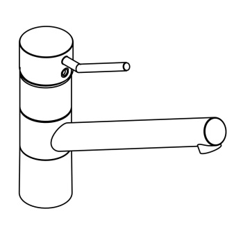 Смеситель Kludi Scope XL 339300575 для кухонной мойки