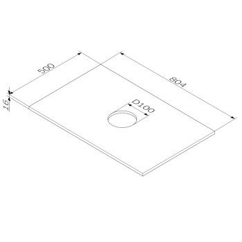 Столешница AM.PM Func 80 M8FST0800OF