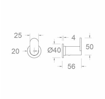 Крючок Ramonsoler медь COLG01CUC