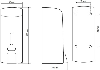 Дозатор Bemeta Hotel Line 121209140