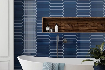 Плитка EQUIPE Arrow Blue Velvet 5x25 25831