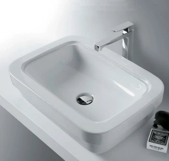 Раковина накладная Simas Evolution EVO10bi*0 58 см белая