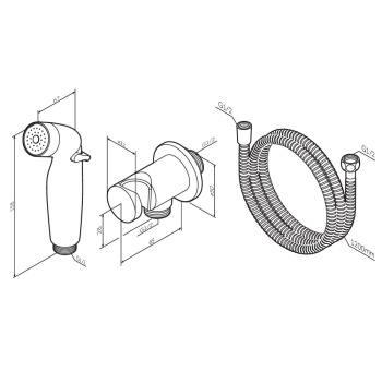 Душевой комплект AM.PM F0202100