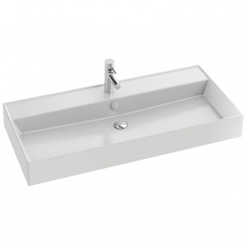 Раковина 100 см Jacob Delafon Vivienne EXBJ112-00, белый