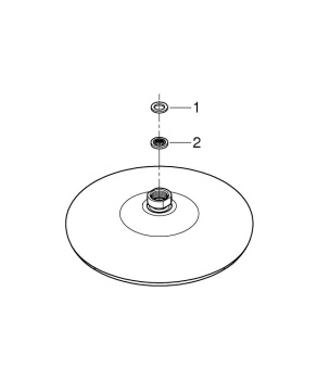 Набор для комплектации душа Grohe Eurosmart Cosmopolitan 25219001