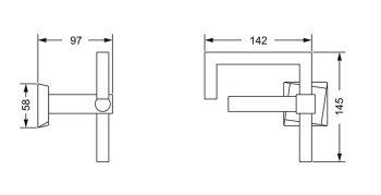 Держатель для туалетной бумаги Jorger Turn 623.00.014.000 chrome