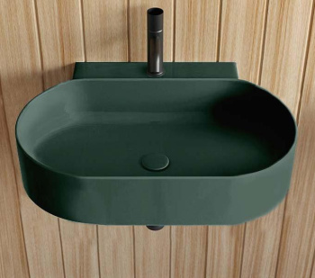 Раковина подвесная Cielo Mare MRLS70 MU 70 см зеленый