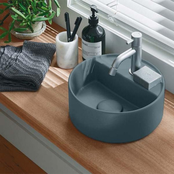 Раковина накладная Cielo Les Petites LPLATSF PL 28 см голубой