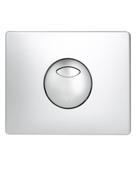 Панель смыва для унитаза GROHE Skate 3 режима смыва, матовый хром 38862P00