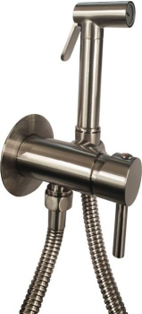 Смеситель с гигиеническим душем Paffoni Tweet Round ZDUP11ST (с внутренней частью)