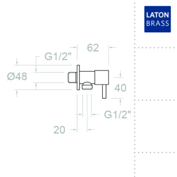 Гигиенический душ Ramonsoler с угловым краном и лейкой-распылителем wc 114702