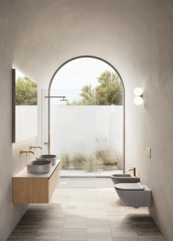 Столешница керамическая 150×50 Catalano Ceramic Top Nero satinato 0831510022