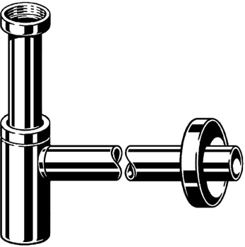 Сифон для смесителя Viega 440190 хром