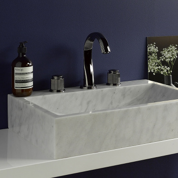 Смеситель для раковины THG Jaipur Metal A9F-A02-151 хром