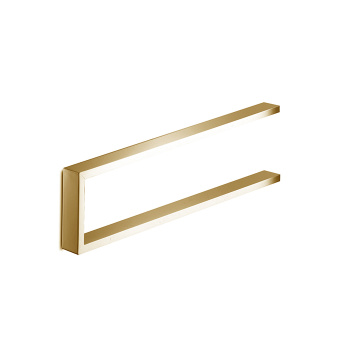 3SC SK Полотенцедержатель U-образный, плечо 35см, цвет: золото 24к. Lucido SK29GD